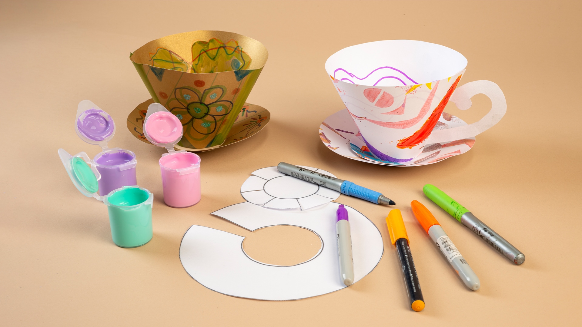 Huge Cups with Tile Motifs slide 0